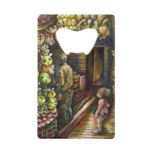 Ten noorden van het Circus Creditkaart Flessenopener