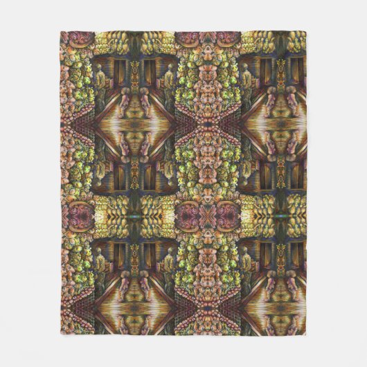 Ten noorden van het Circus Fleece Deken (Voorkant)