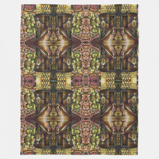 Ten noorden van het Circus Fleece Deken (Voorkant)