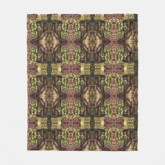 Ten noorden van het Circus Fleece Deken (Voorkant)