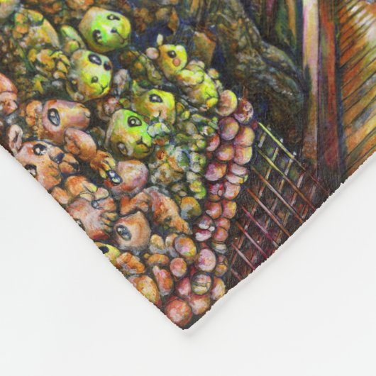 Ten noorden van het Circus Fleece Deken (Hoek)