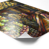 Ten noorden van het Circus Foto Afdruk (Hoek)