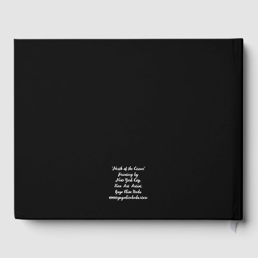 Ten noorden van het Circus Gastenboek (Achterkant)