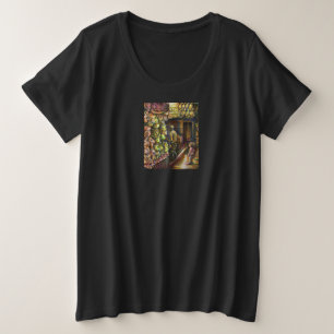 Ten noorden van het Circus Grote Maat T-shirt