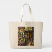 Ten noorden van het Circus Grote Tote Bag (Achterkant)