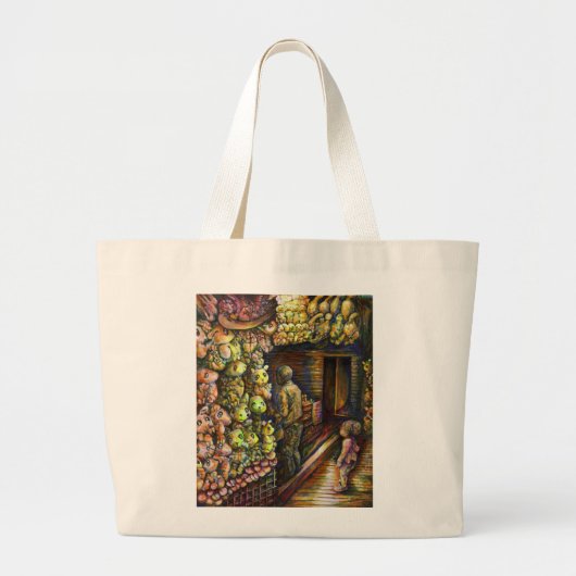 Ten noorden van het Circus Grote Tote Bag (Voorkant)