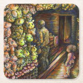 Ten noorden van het Circus Kartonnen Onderzetters (Voorkant)