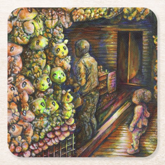 Ten noorden van het Circus Kartonnen Onderzetters (Voorkant)