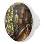 Ten noorden van het Circus Keramische Knop (Rechts)