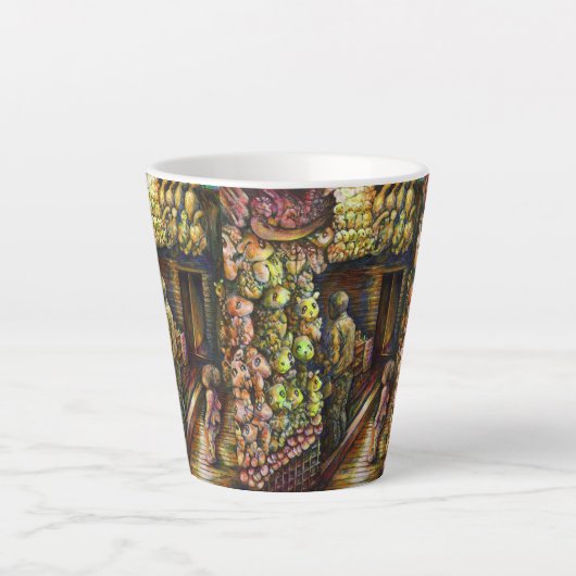 Ten noorden van het Circus Latte Mok (Voorkant)