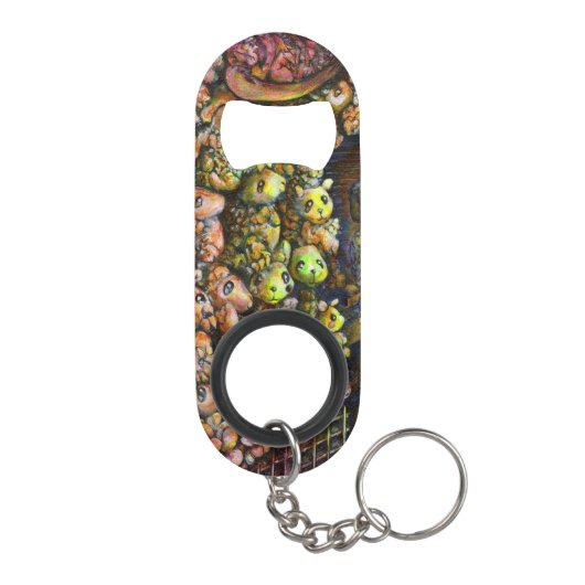 Ten noorden van het Circus Mini Flessenopener (Achterkant)