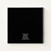 Ten noorden van het Circus Notitieboek (Achterkant)