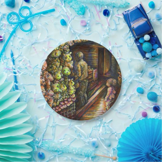 Ten noorden van het Circus Papieren Bordje (Feest)