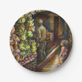 Ten noorden van het Circus Papieren Bordje (Voorkant)