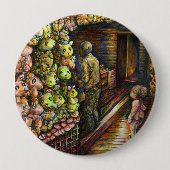 Ten noorden van het Circus Ronde Button 4,0 Cm (Voorkant)