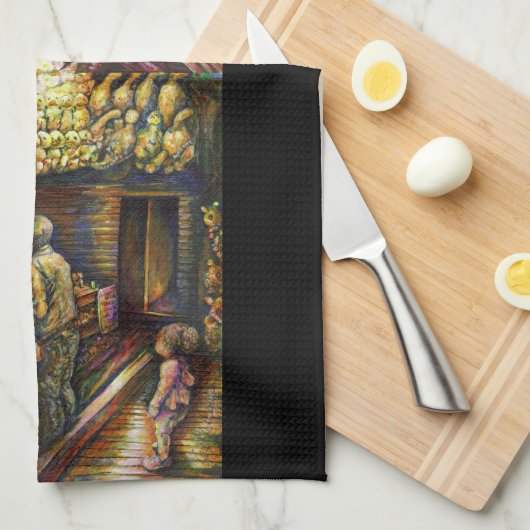 Ten noorden van het Circus Theedoek (Quarter Fold)