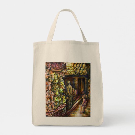 Ten noorden van het Circus Tote Bag (Achterkant)