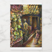 Ten noorden van het Circus Voedselcontainer Etiket (Enkel label)