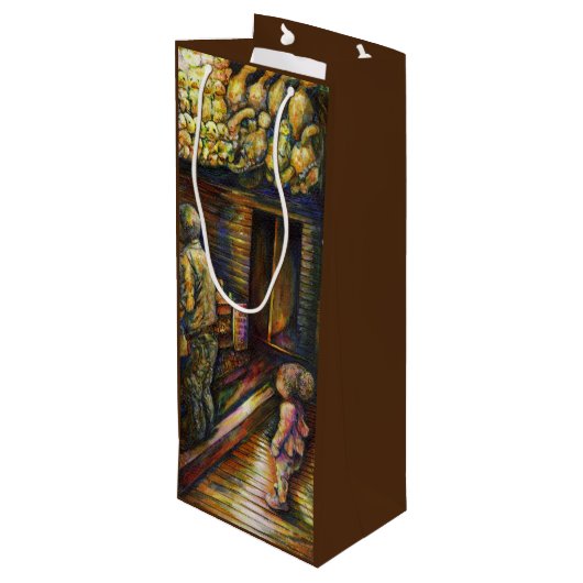 Ten noorden van het Circus Wijn Cadeautas (Achterkant Gekanteld)