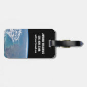 Ten noorden van het schiereiland Florida. Bagagelabel (Achterkant horizontaal)