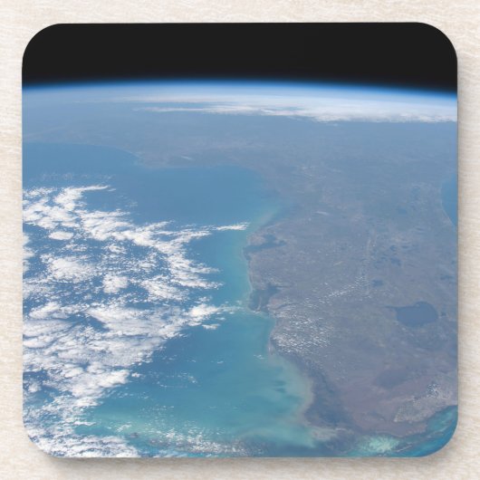 Ten noorden van het schiereiland Florida. Bier Onderzetter (Voorkant)