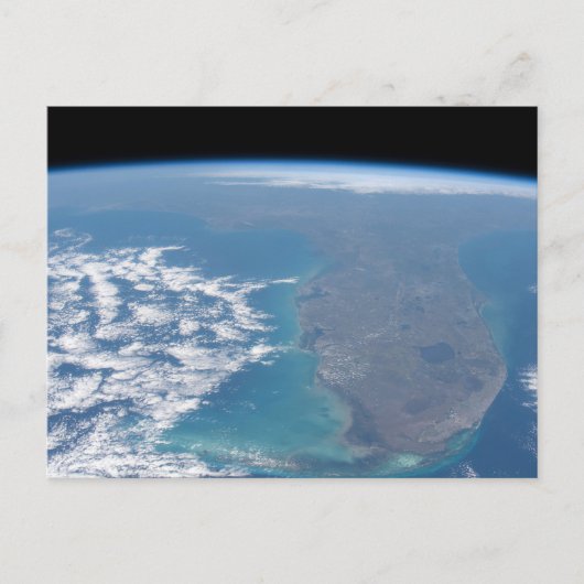 Ten noorden van het schiereiland Florida. Briefkaart (Voorkant)