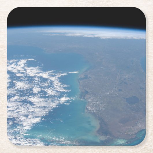 Ten noorden van het schiereiland Florida. Kartonnen Onderzetters (Voorkant)