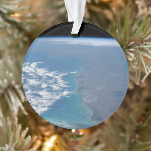 Ten noorden van het schiereiland Florida. Ornament