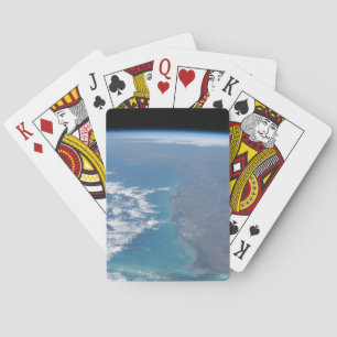 Ten noorden van het schiereiland Florida. Pokerkaarten