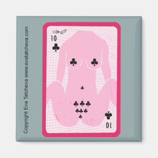 'Ten of Spades' ontwerper koelkastmagneet Magneet