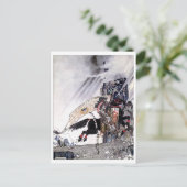 Ten oosten van de Zon ten westen van het  briefkaa Briefkaart (Staand voorkant)