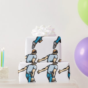 Ten Pin Bowler Cadeaupapier