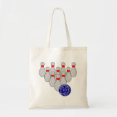 Ten Pin Bowling Canvas tas (Voorkant)