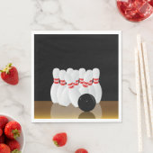 Ten Pin Bowling Strike Servet (Insitu)