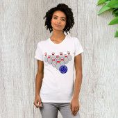 Ten Pin Bowling Vrouwen T-shirt