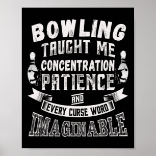 Ten Pin leerde me elke vloek woord Mannen vrouwen  Poster