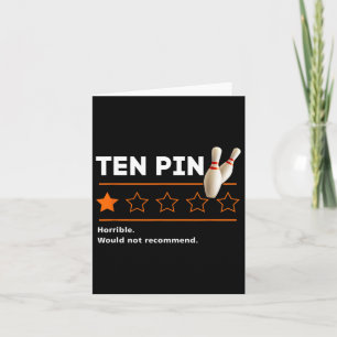 Ten Pin One Star-review Horrible zou niet meer ver Kaart