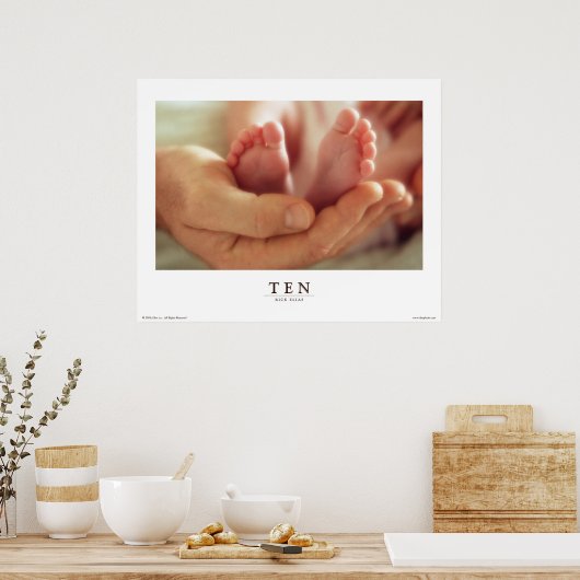 "TEN" POSTER (Keuken)