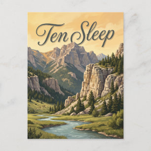 Ten Sleep, Wyoming Briefkaart