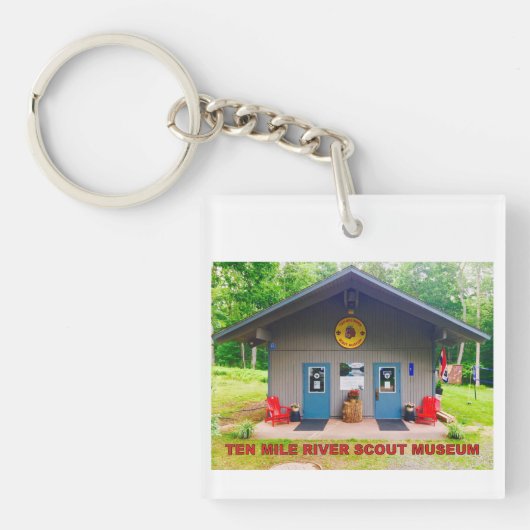 Ten Sleutelhanger vooraan van het museum van de ri (voorkant)