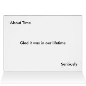 Ten slotte bruiloft Funny Interracial Couple 2 Kaa (Binnen Horizontaal (Boven))