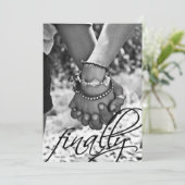 Ten slotte de aankondiging van het Verloving (Staand voorkant)