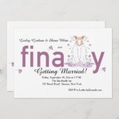 Ten slotte twee uitnodigingen tot het uitzenden va (Voorkant / Achterkant)