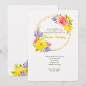 Ten slotte Uitnodiging voorjaar Pasen (Voorkant / Achterkant)