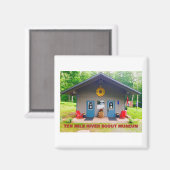 Ten Tien Mile River Scout Museum Front Magnet (Voorkant / Achterkant)