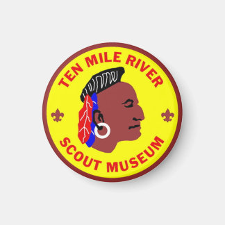 Ten Tien Mile River Scout Museum Magnet Small