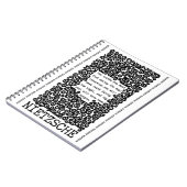 TEN TRUTHS citaat Nietzsche Notitieboek (Linkerzijde)