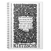 TEN TRUTHS citaat Nietzsche Notitieboek (Voorkant)