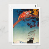 ten westen van de maan - Nielsen Briefkaart (Voorkant / Achterkant)