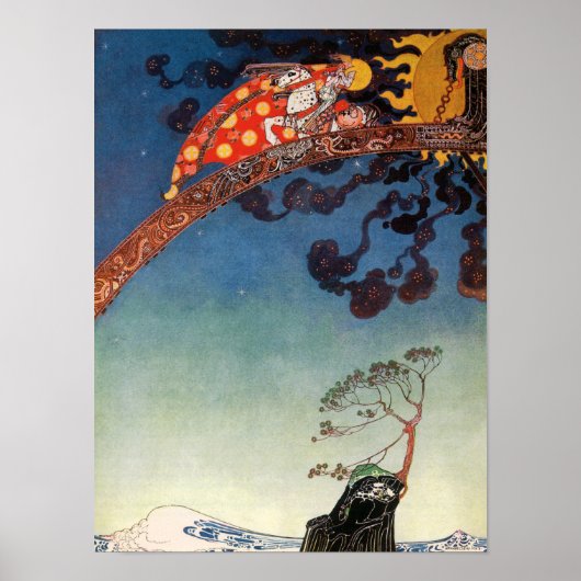 ten westen van de maan - Nielsen Poster (Voorkant)